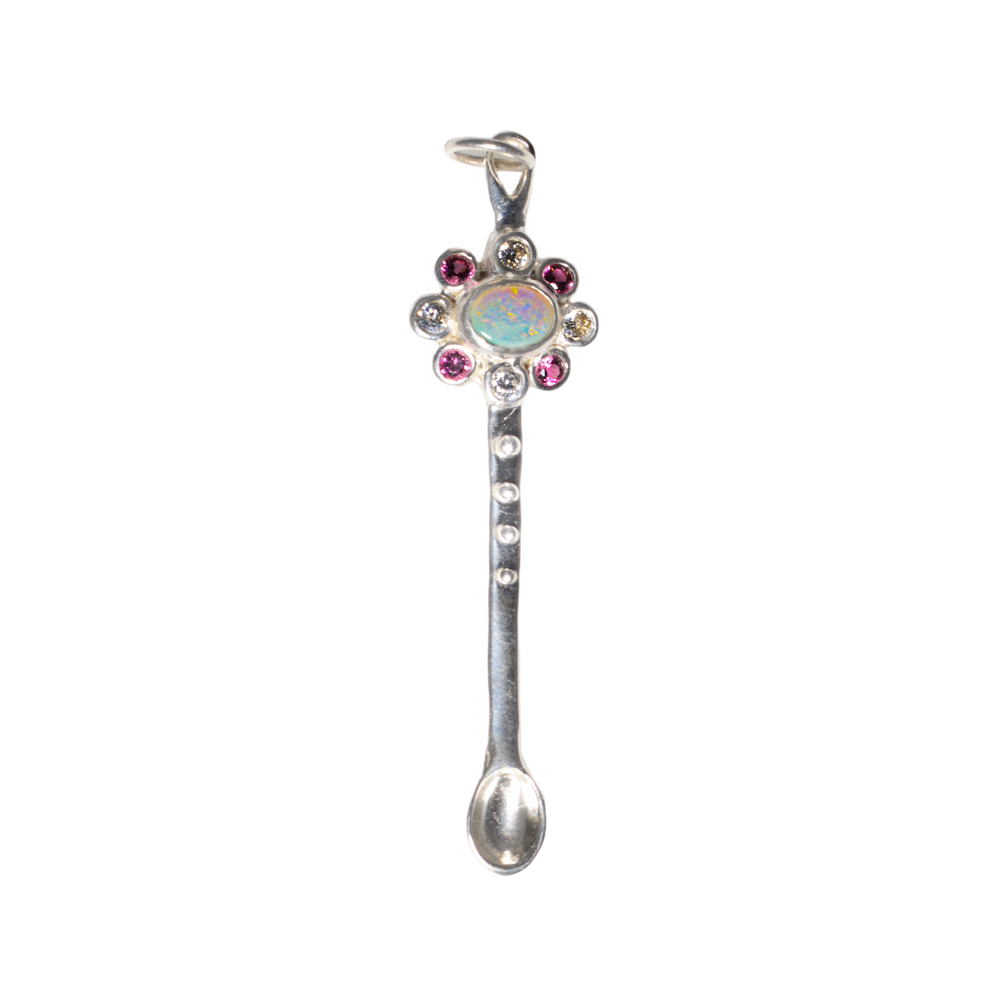 Opal Flower Spoon