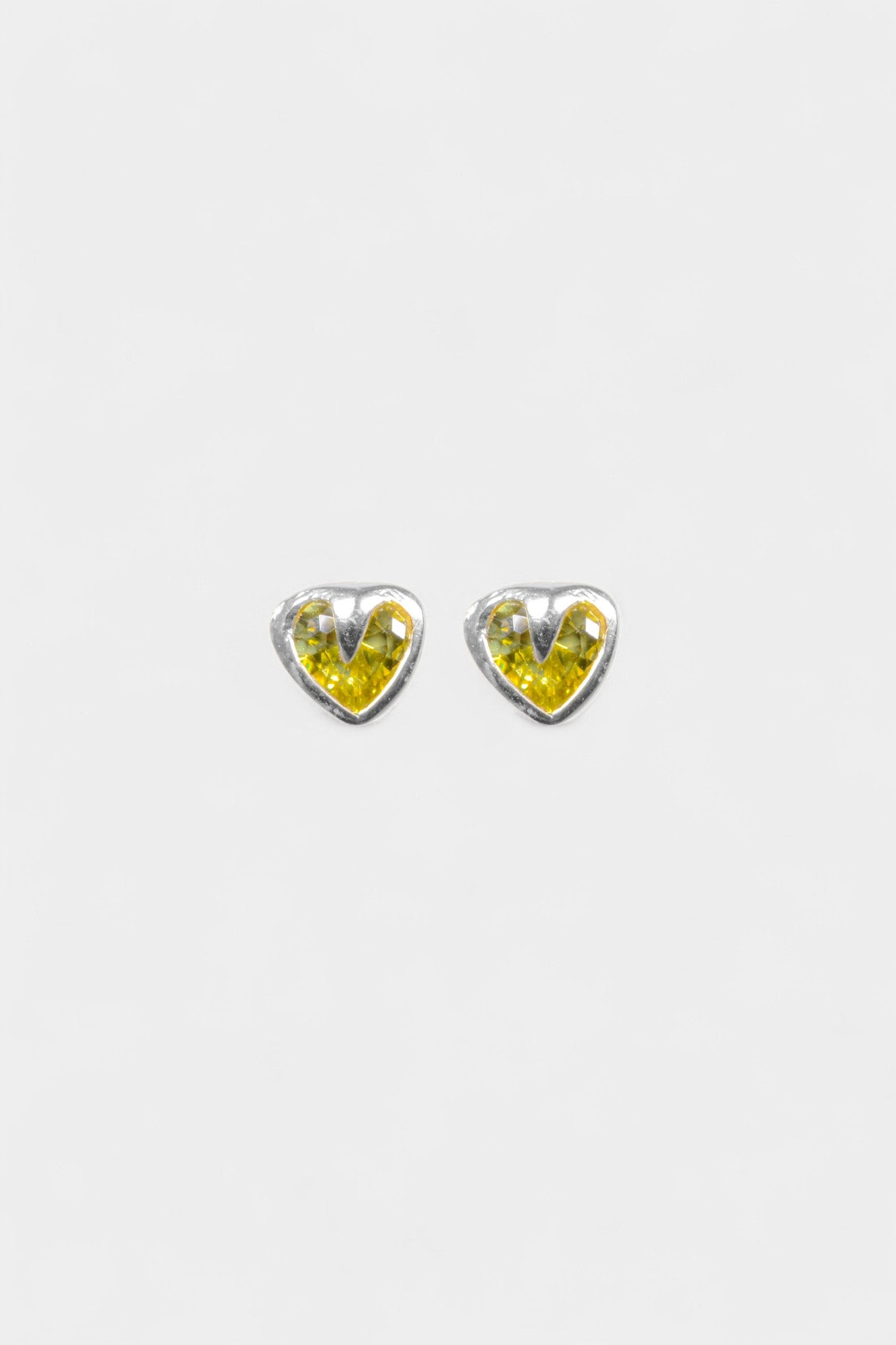 Tiny Heart Studs
