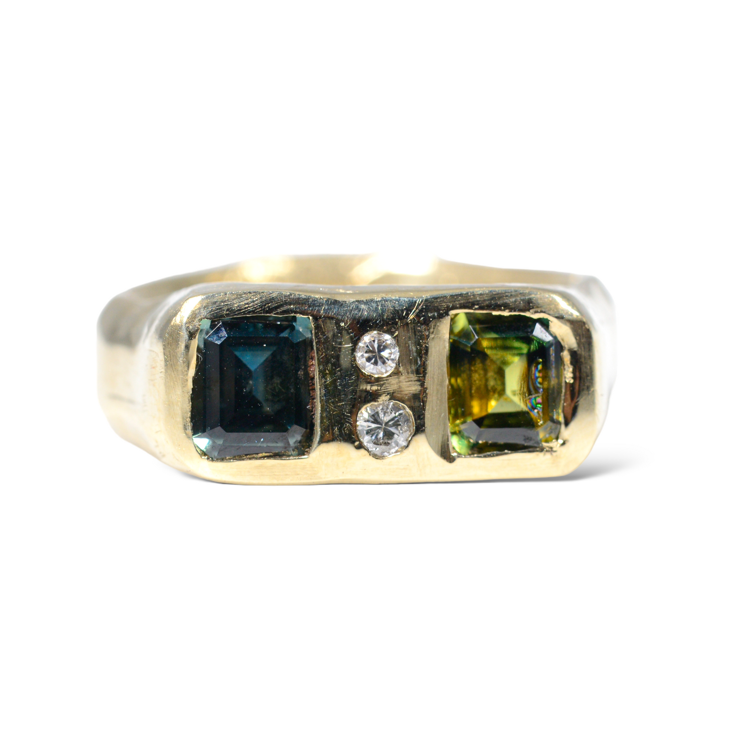 Sugar Cube Signet Ring