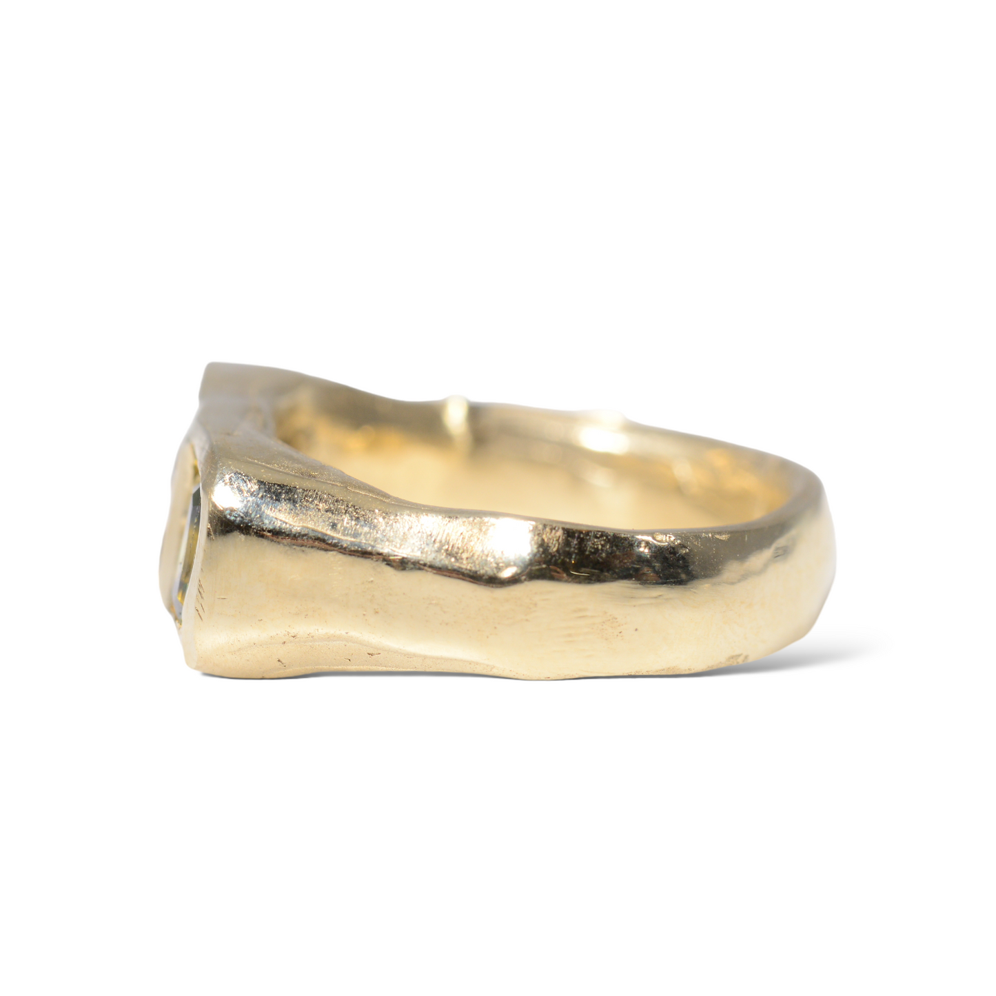 Sugar Cube Signet Ring