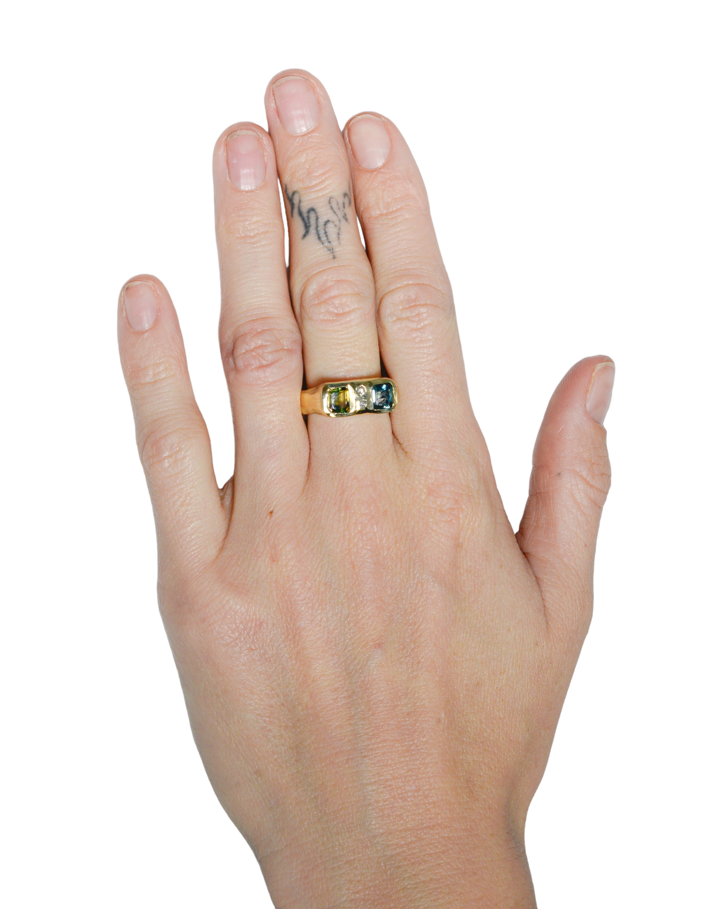 Sugar Cube Signet Ring