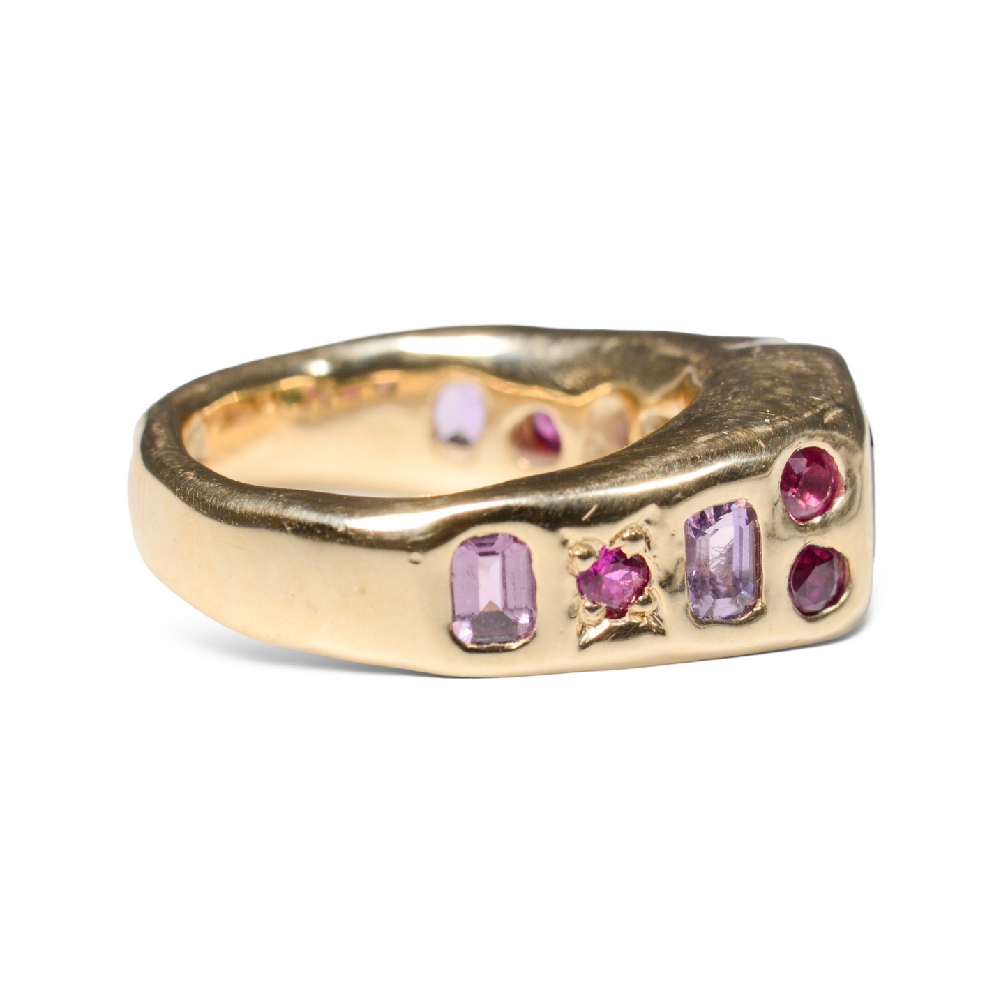 Cross Check Signet Ring