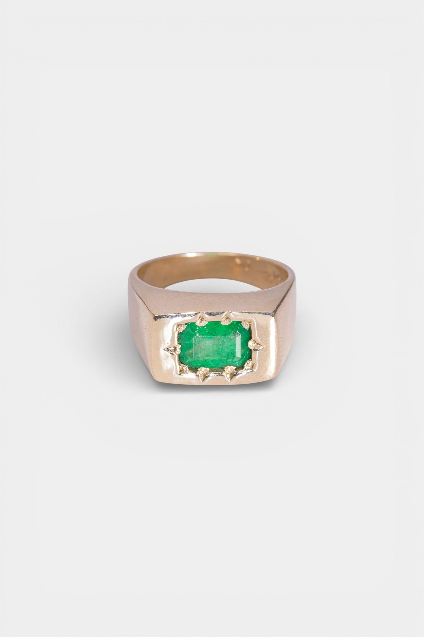 The Gilded Emerald Signet