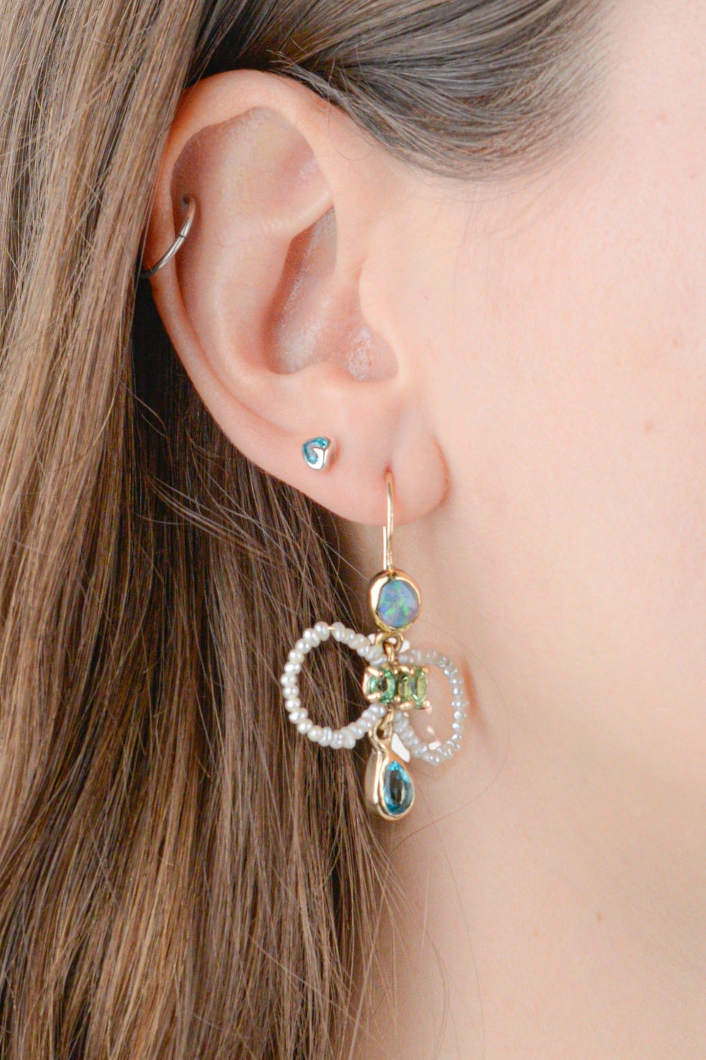 Bluebottle Earrings
