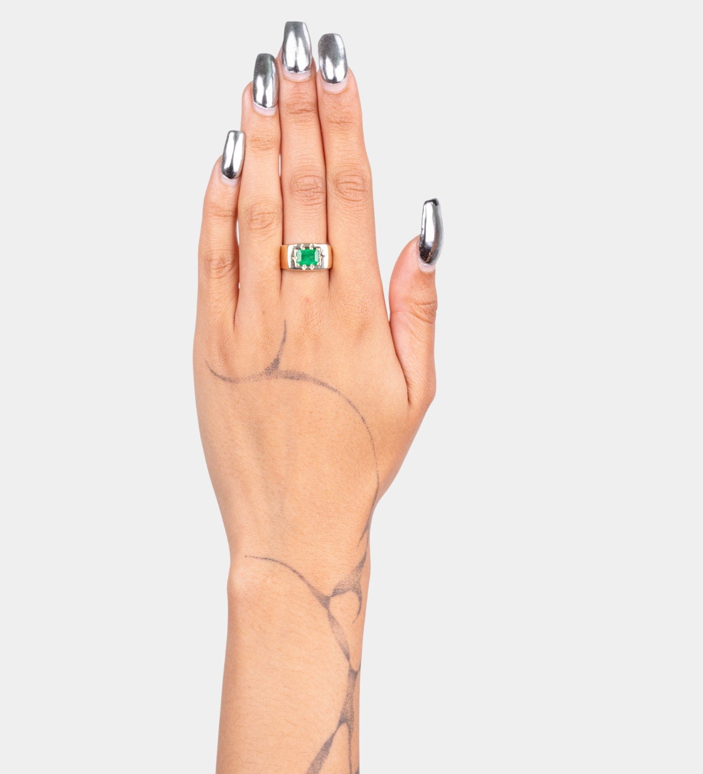 The Gilded Emerald Signet