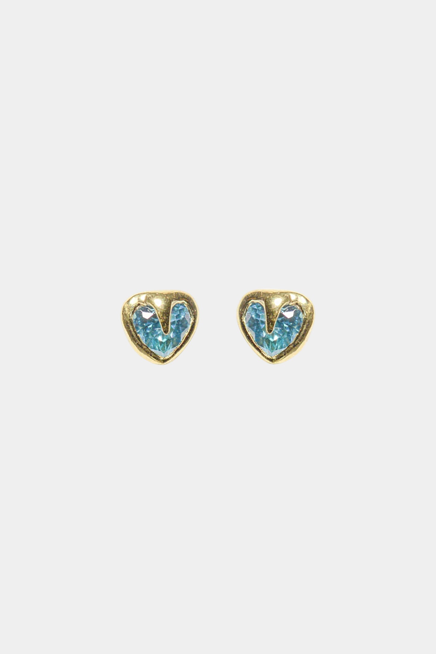 Tiny Heart Studs