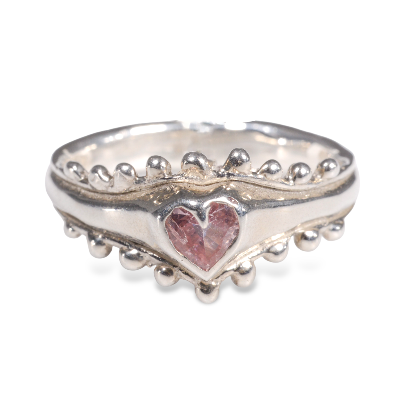 Sapphire Heart Ring No. 6