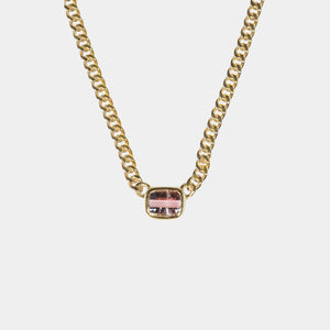 Baby Pink Tourmaline Choker