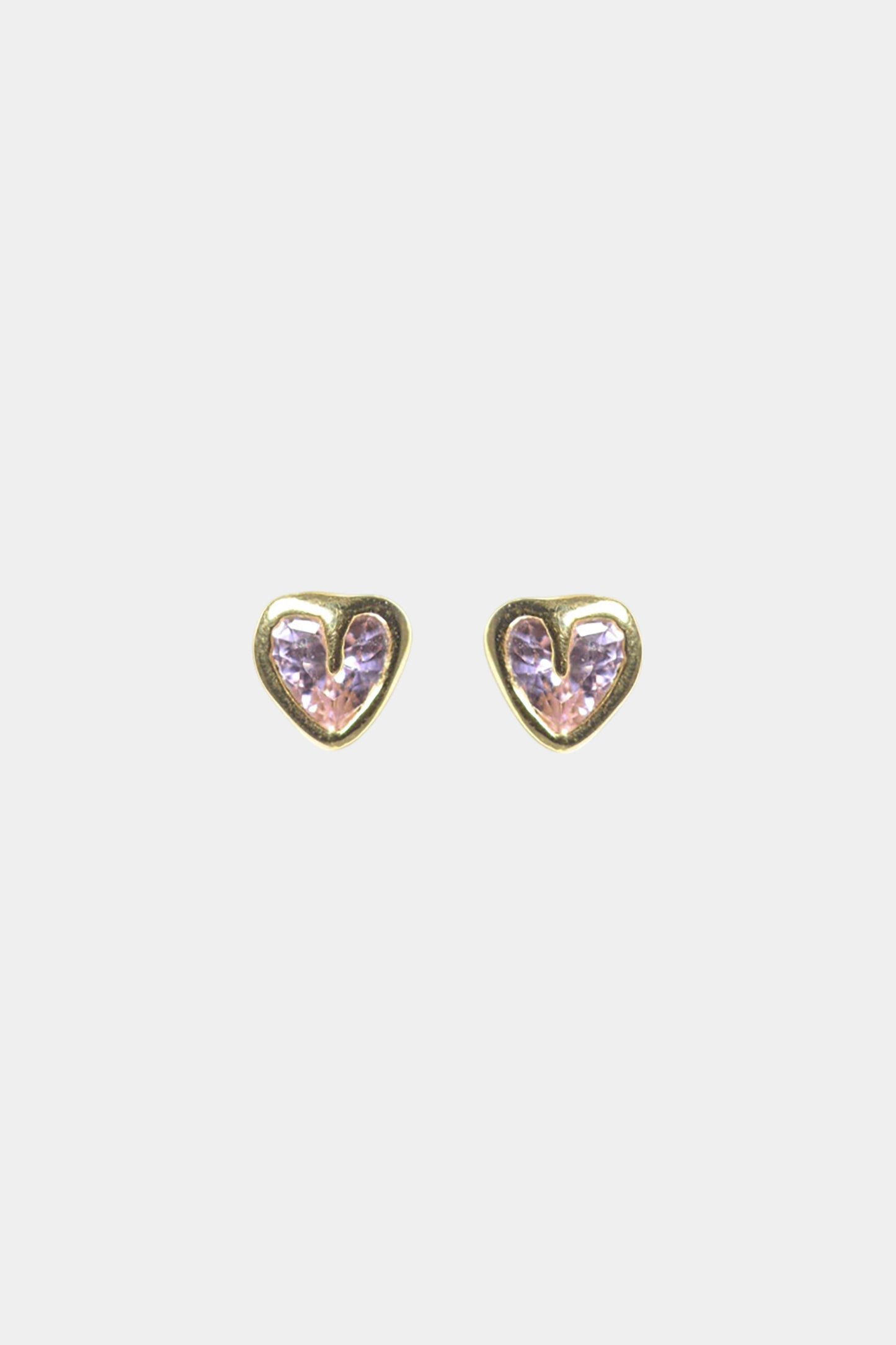 Tiny Heart Studs