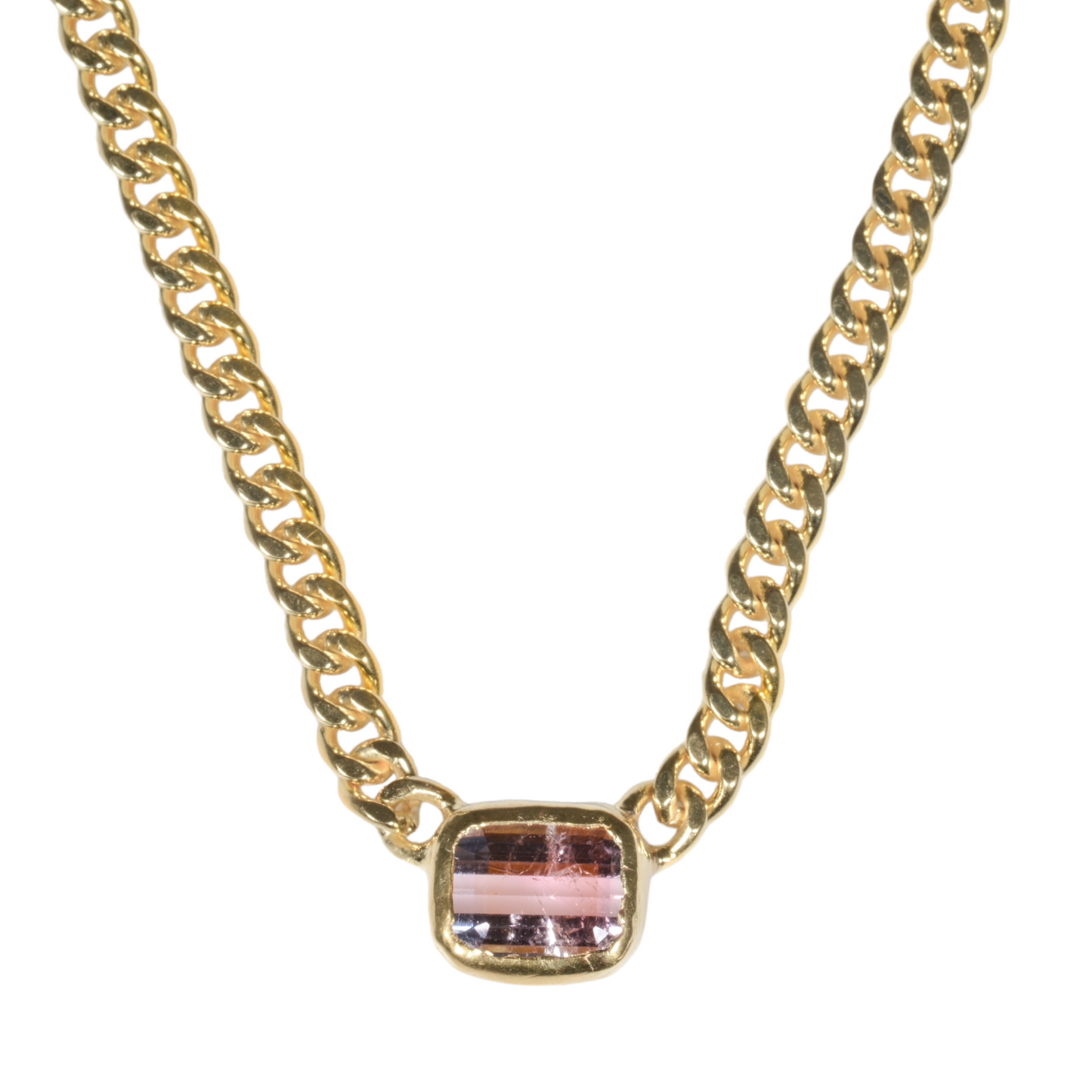 Baby Pink Tourmaline Choker