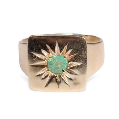 Water Bomb Signet Ring