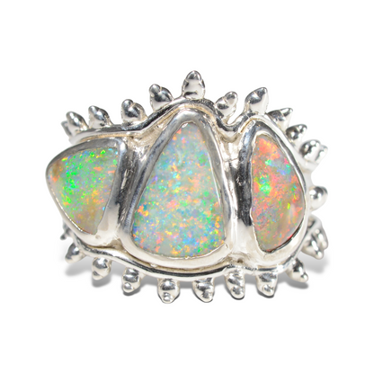 Sparkly Opal Ring