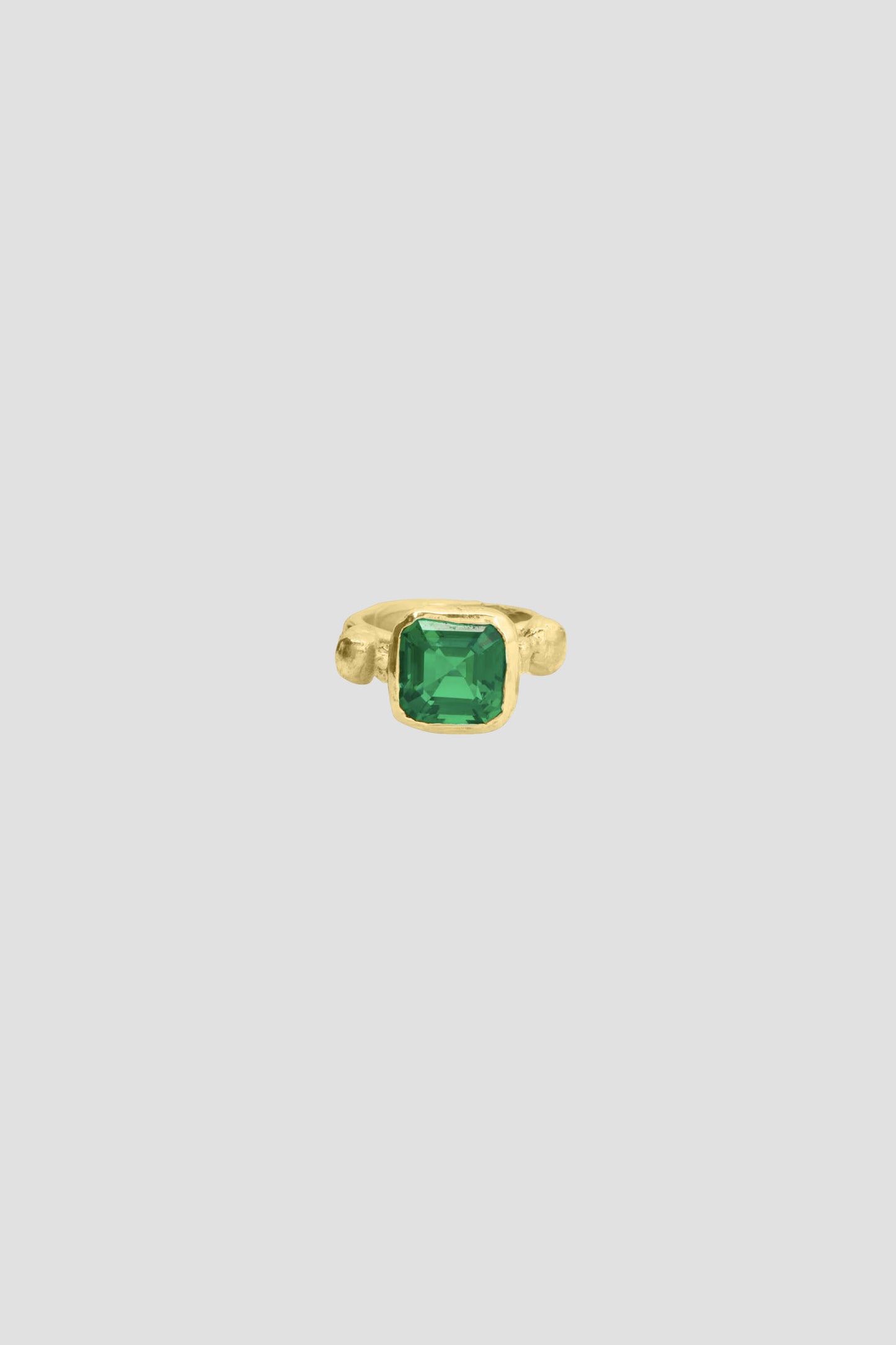 Green Signet Ring