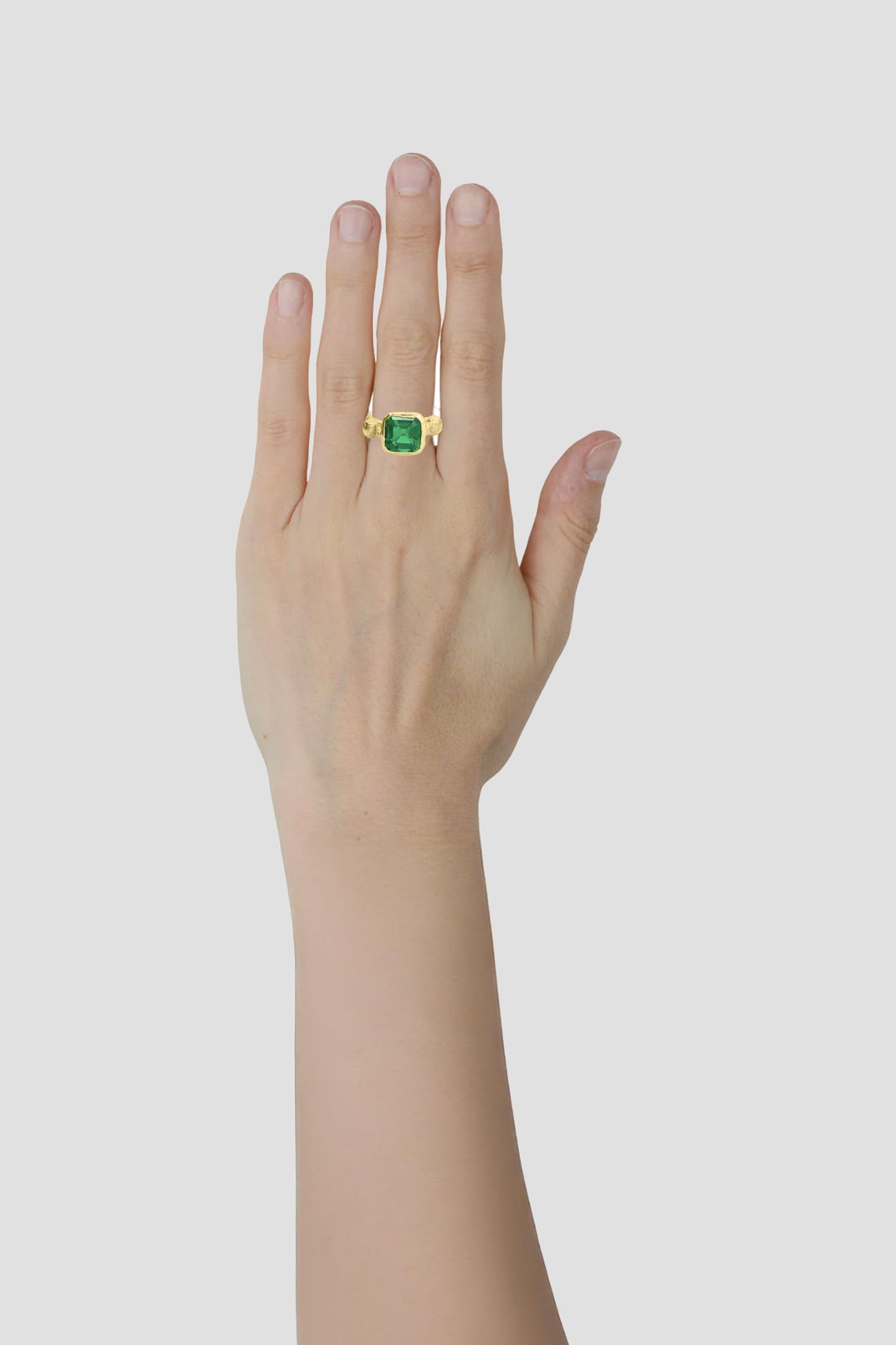 Green Signet Ring