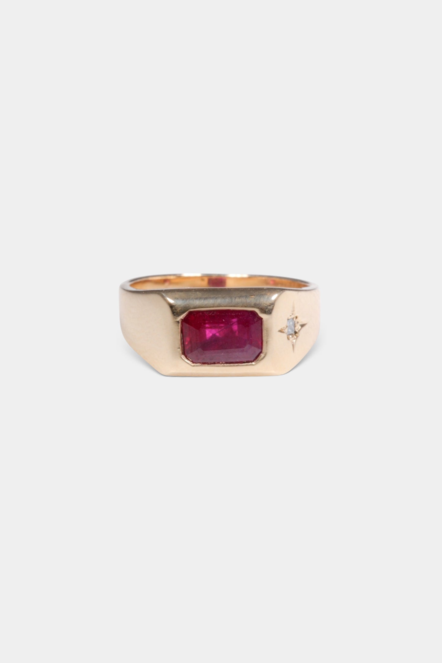 Ruby Signet Ring