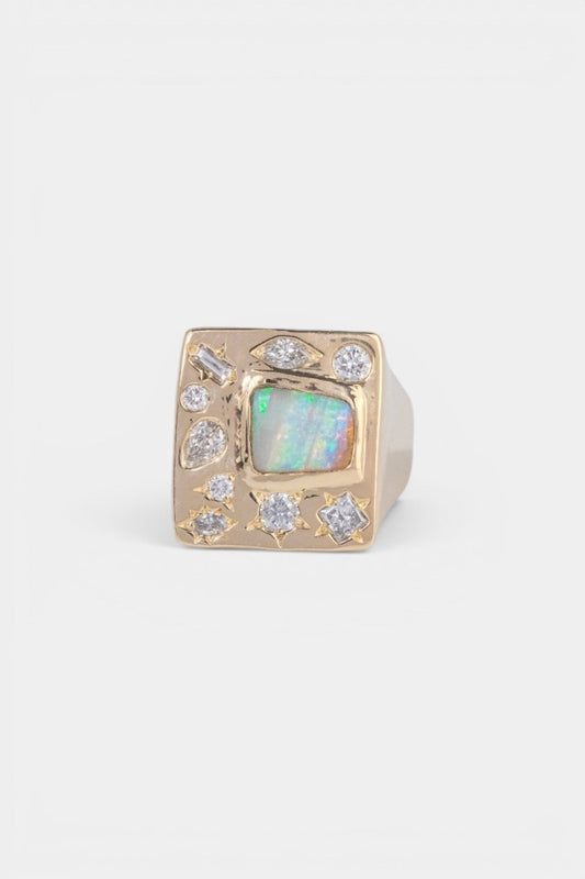 Stereo Sound Signet Ring