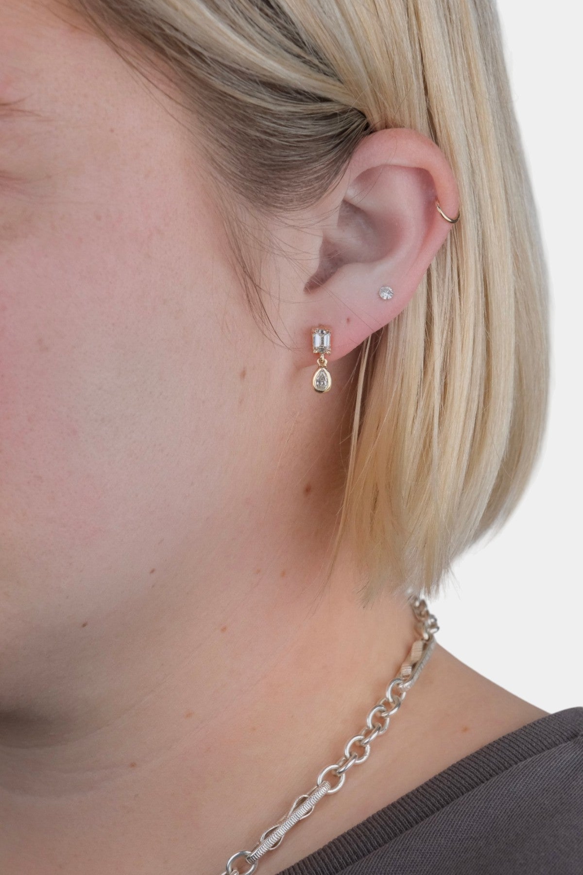 Velvet Snow Earrings