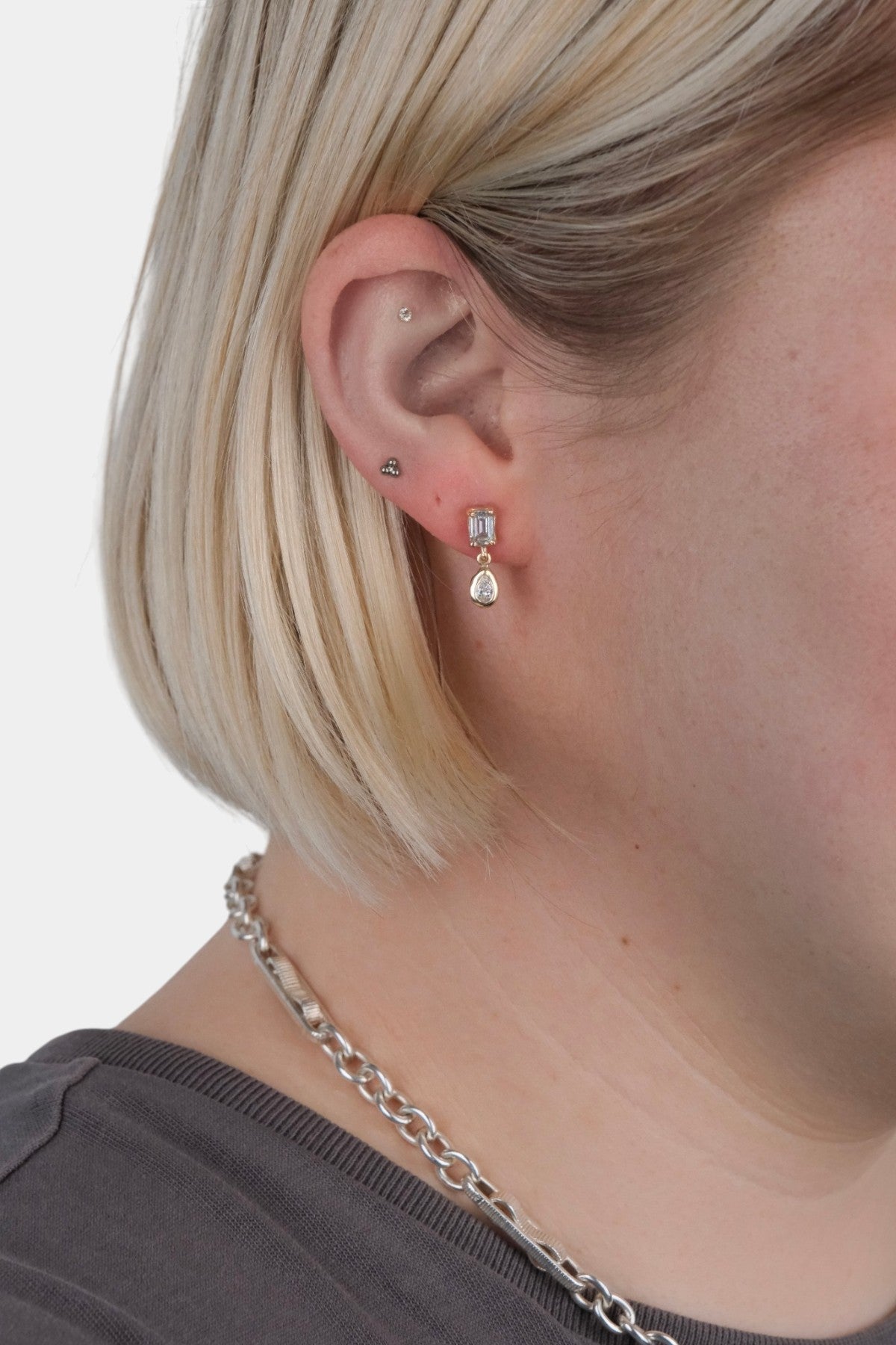 Velvet Snow Earrings