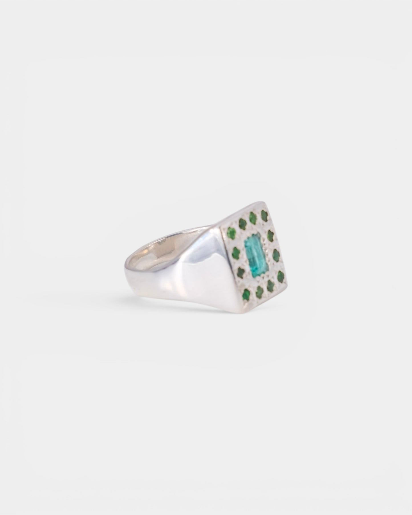 Green Mile Signet Ring