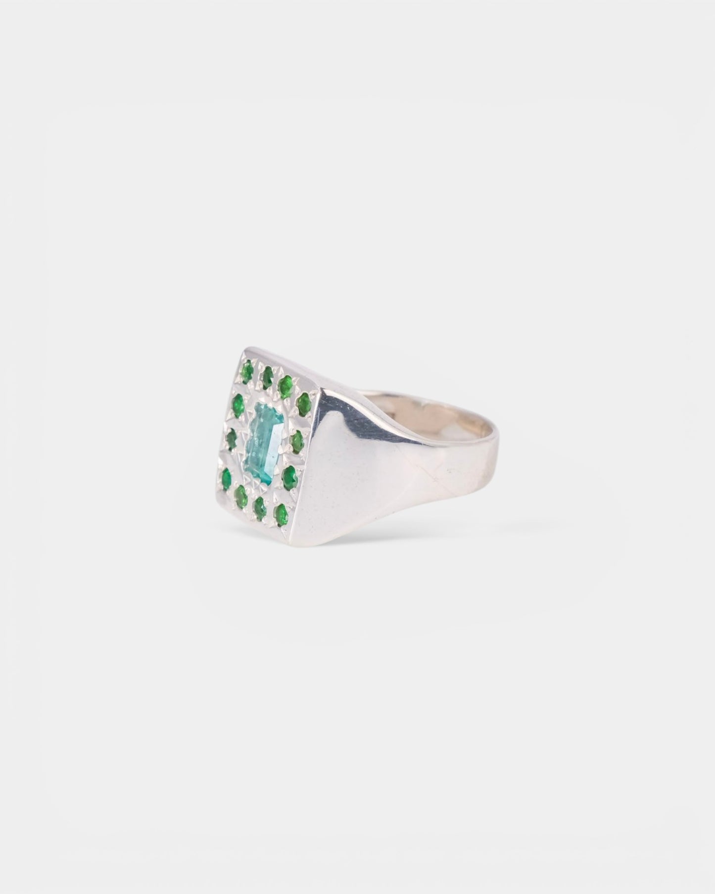 Green Mile Signet Ring