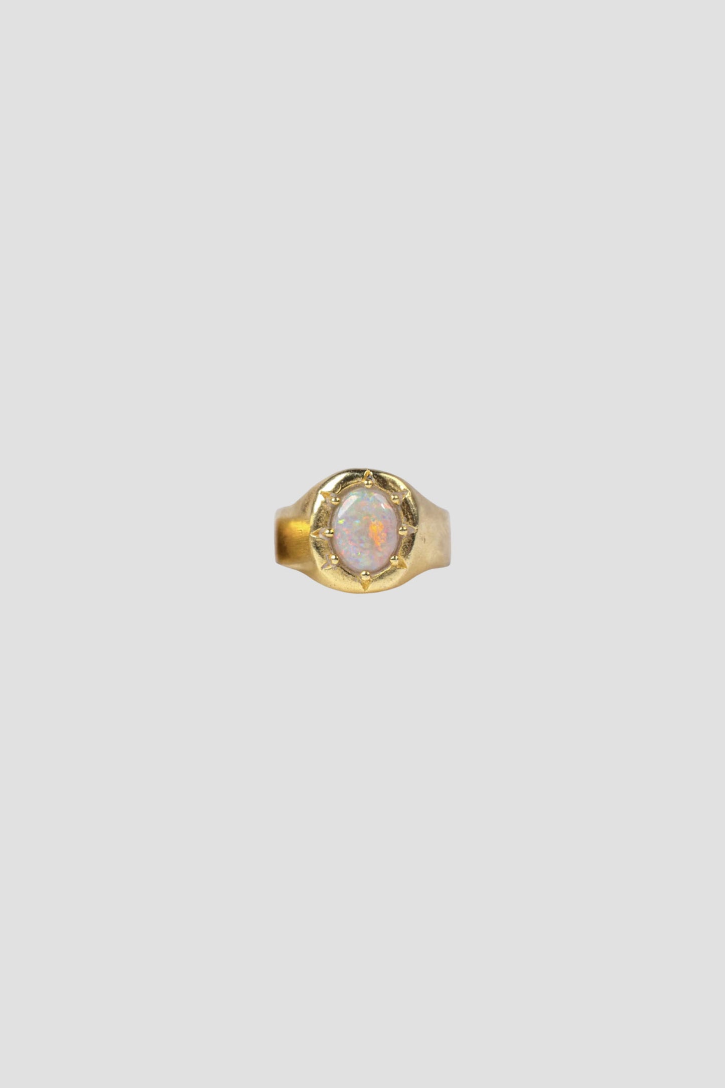 Opal Star Signet