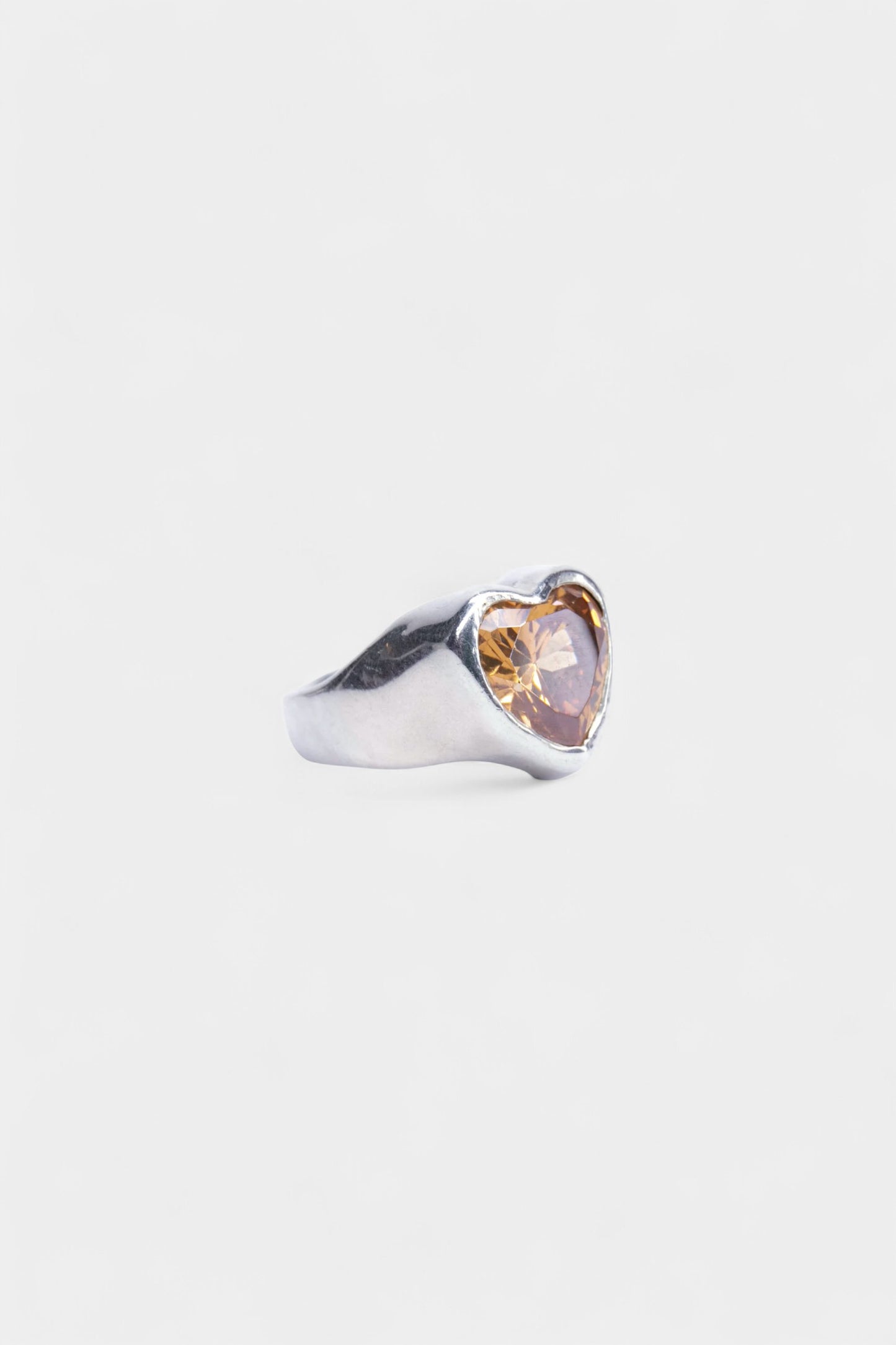 Simple Ticker Ring - Orange