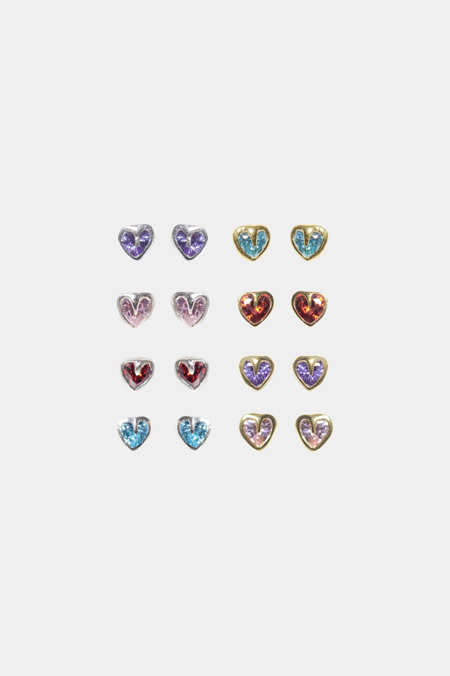 Tiny Heart Studs