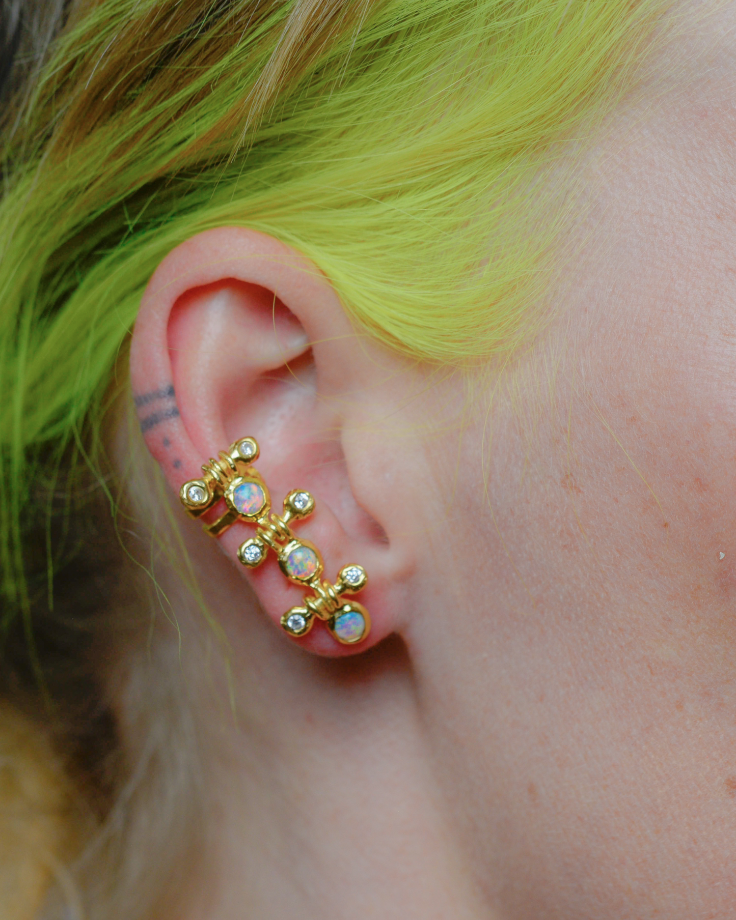 Fish Bone Ear Cuff