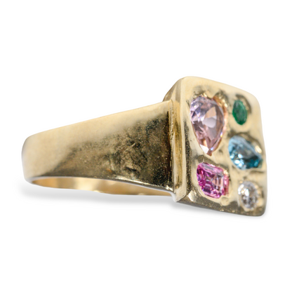 Rock Candy Signet Ring