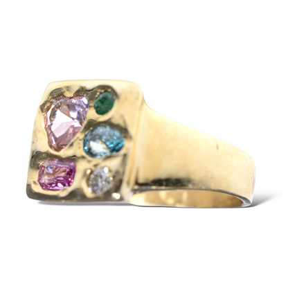 Rock Candy Signet Ring