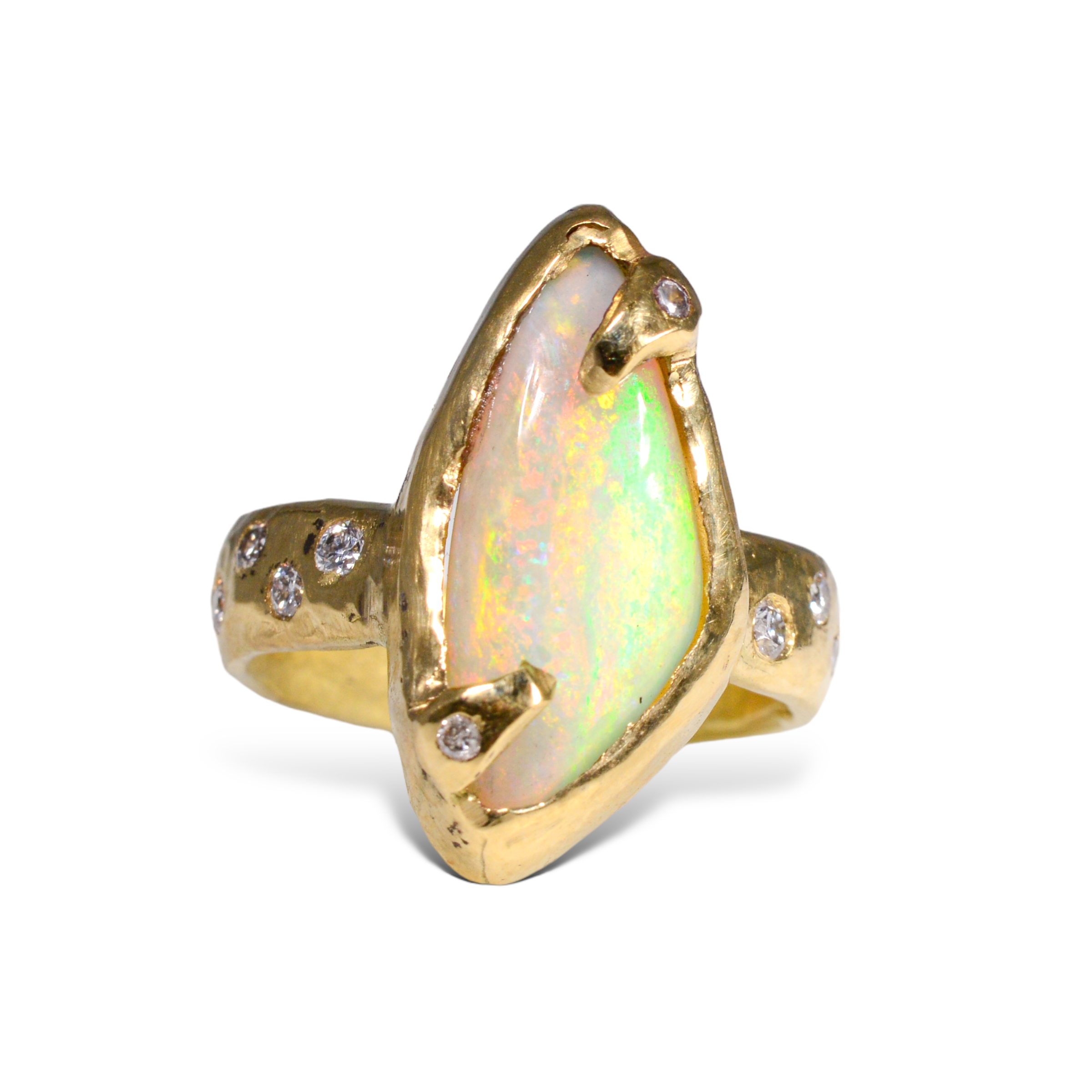 Fancy Dazzling Opal Ring – London Millie Savage Store