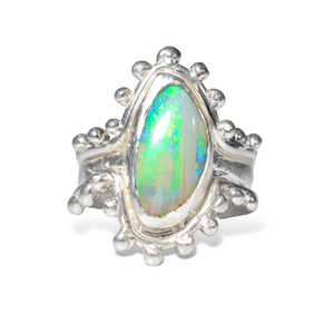 Blobby Opal Ring