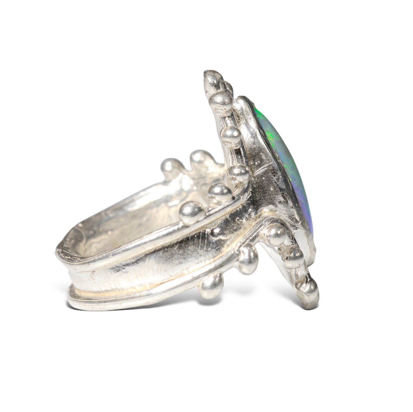Blobby Opal Ring