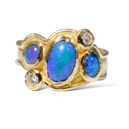 Abyss Opal Ring