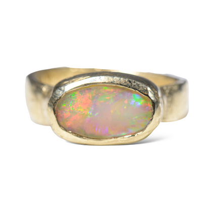 Opal Egg Ring