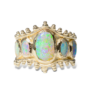 Big Blobby Opal Ring