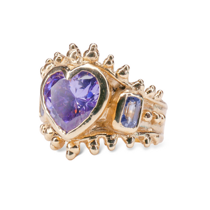 Limited Edition Lilac Heart Ring