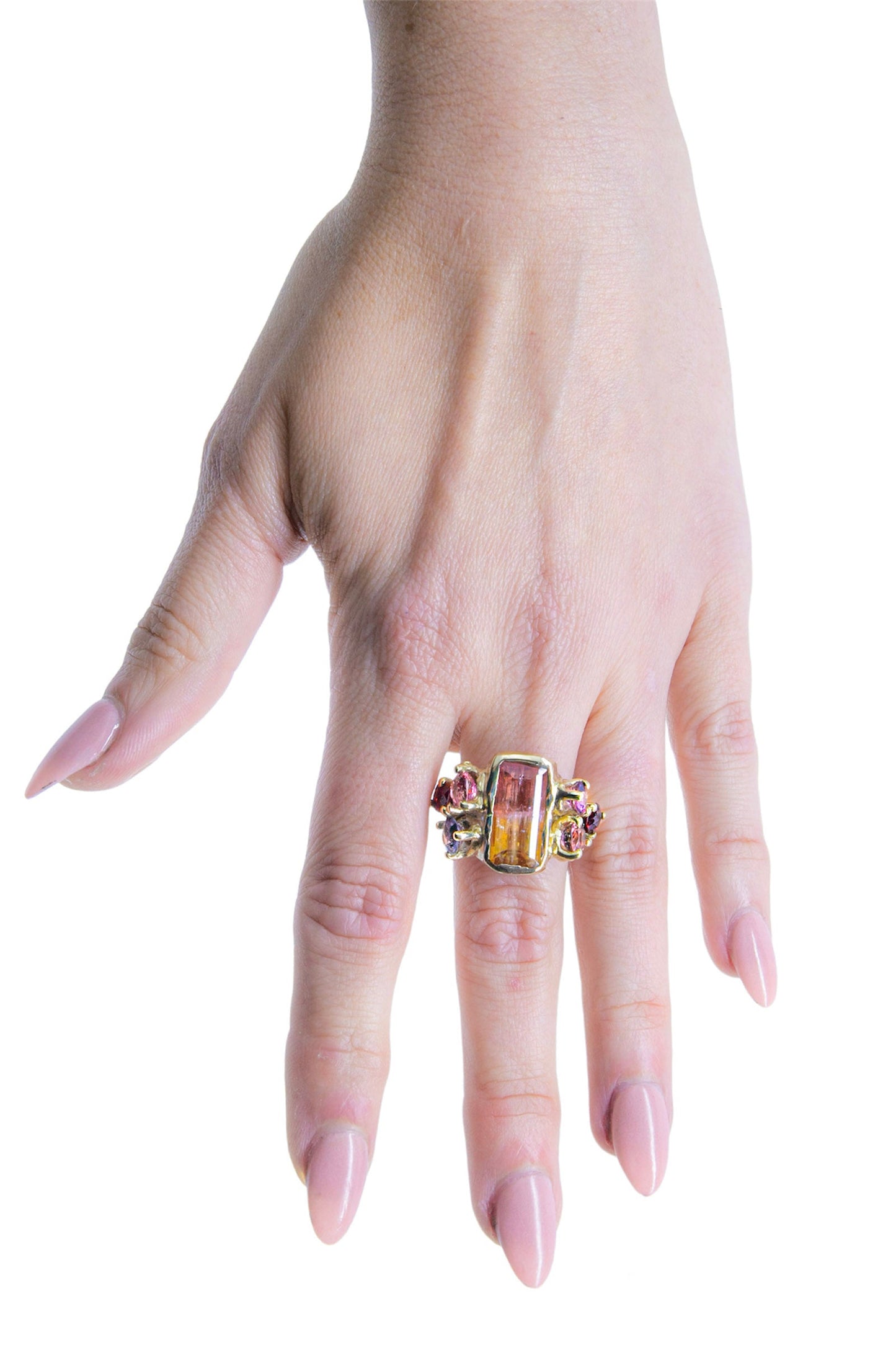 Sprinkled Sunset Ring