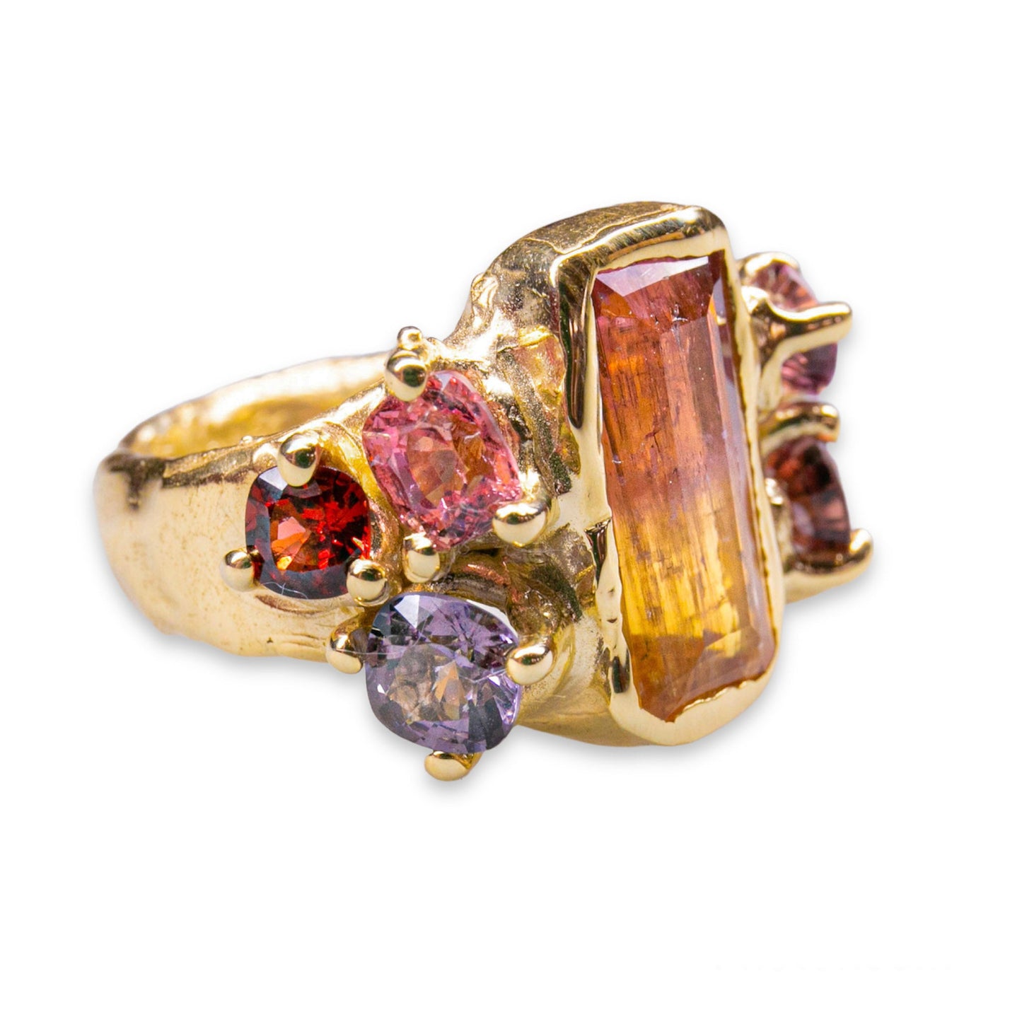 Sprinkled Sunset Ring
