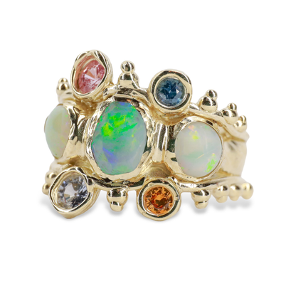 Opal Confetti Ring