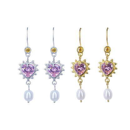 Limited Edition Pink I Love Pearls Earrings