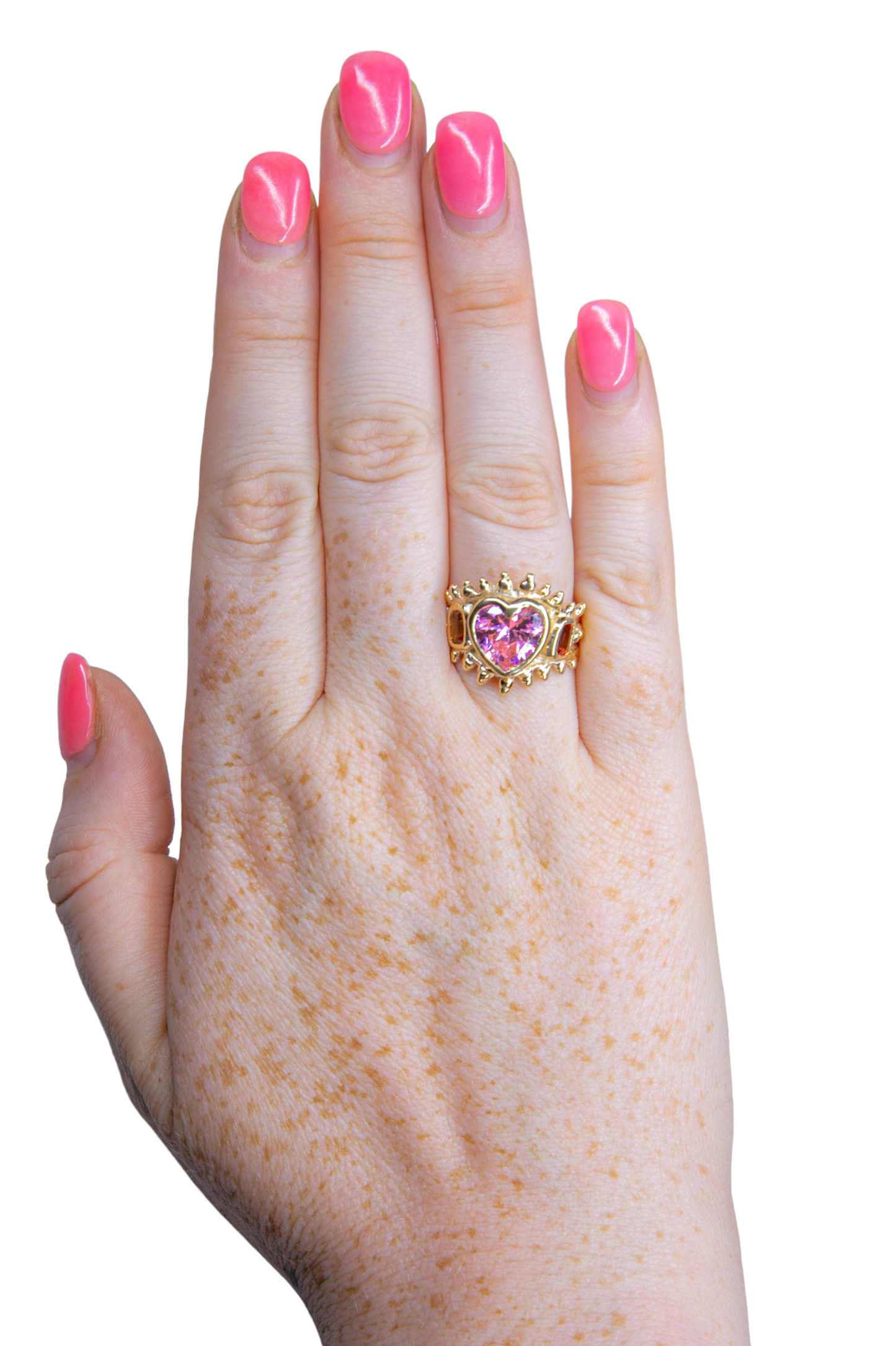 Limited Edition Pink Heart Ring