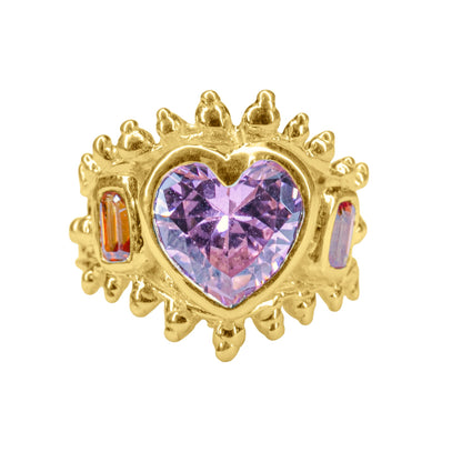 Limited Edition Pink Heart Ring